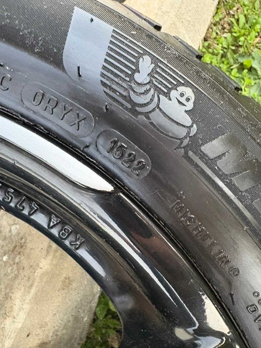 Jante aluminiu VW Golf 4 16 5x100, Cauciucuri Michelin 205 55 R16