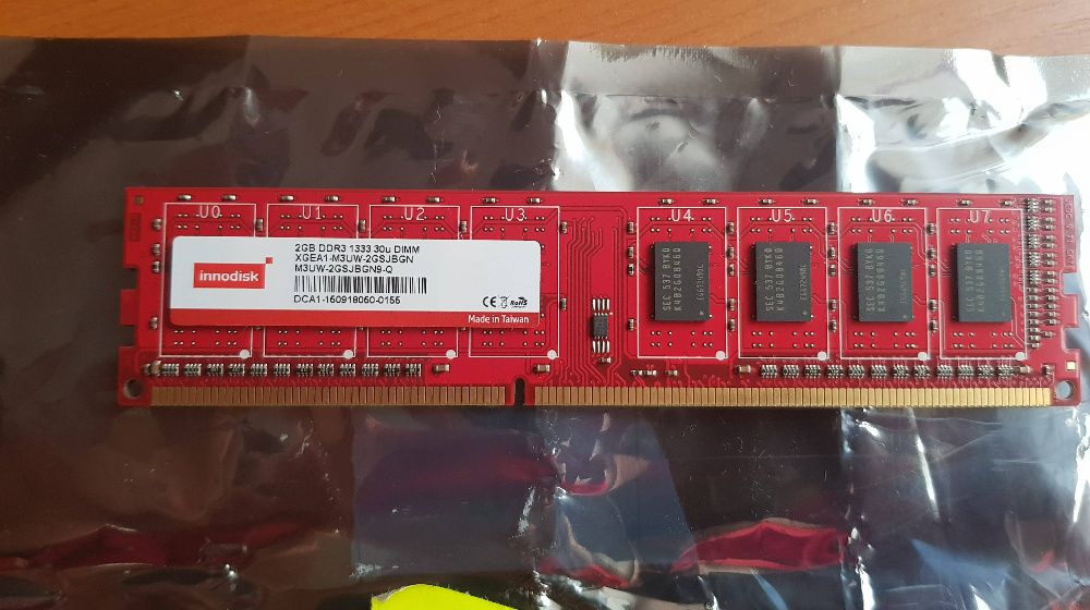 Memorii RAM 2Gb 4Gb DDR3 1333Mhz Innodisk  desktop Pc Dual Channel
