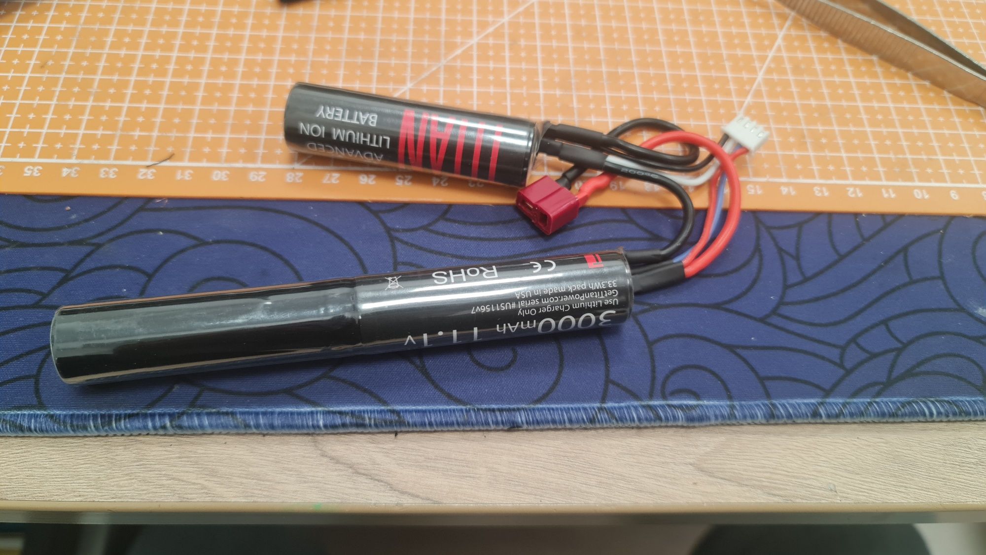 Airsoft / Еърсофт Li-Ion на Titan 3000 mAh