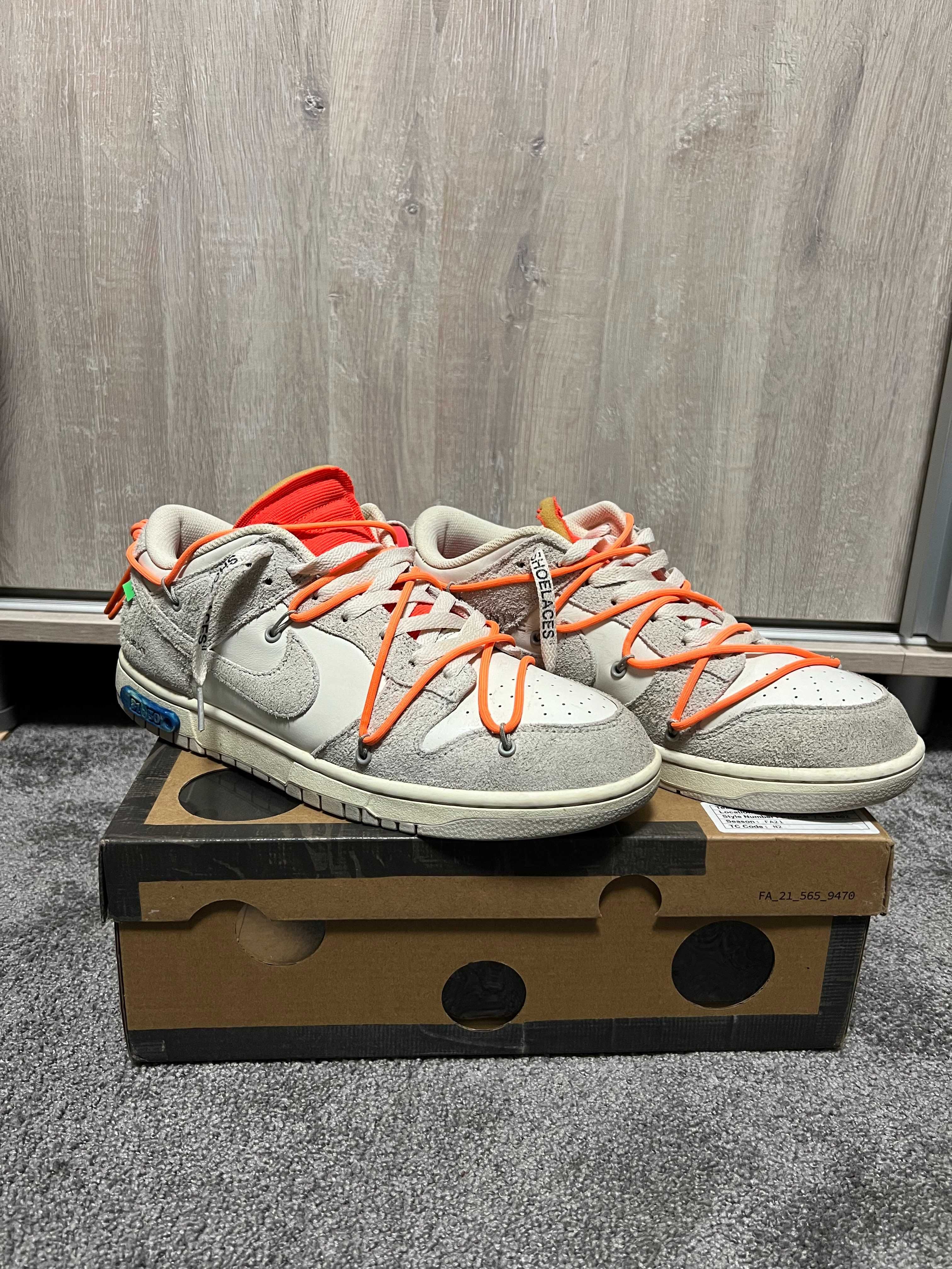 Nike Dunk Off White Lot 31