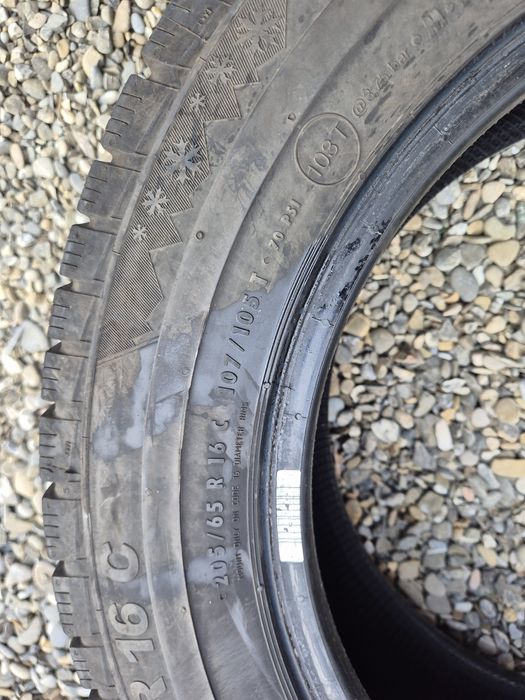 Vând cauciucuri 205/65/16 C M+S 2 buc dot 2021