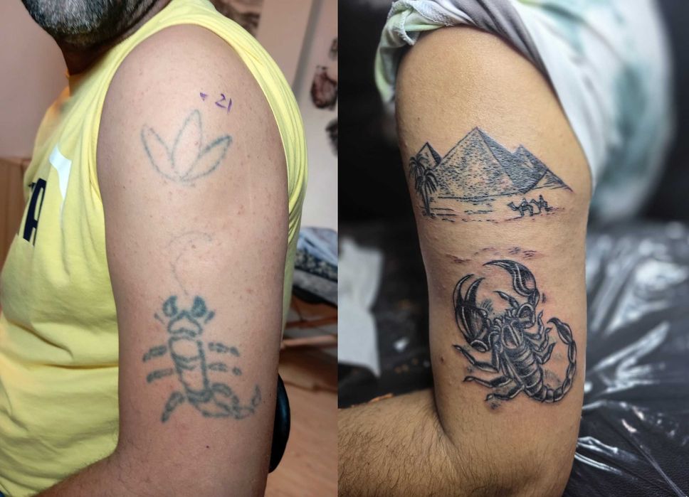 Tatuaje artistice în Cartierul Latin (Prel. Ghencea)