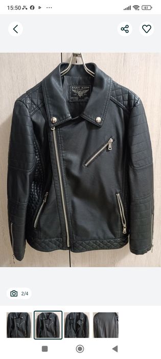 Куртка экокожа,для девочек, состояние отличное