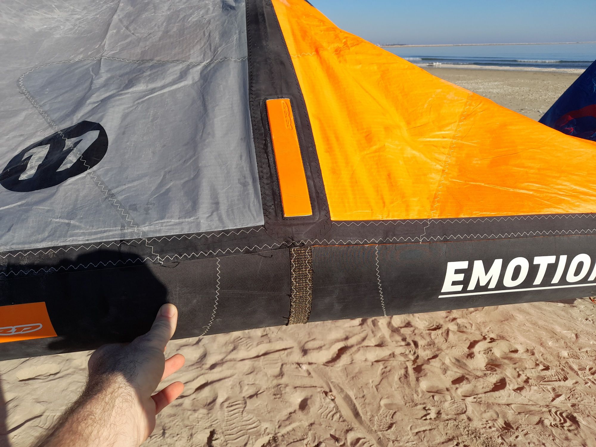 Zmeu/kite RRD Emotion 17m pentru kitesurfing / kiteboarding