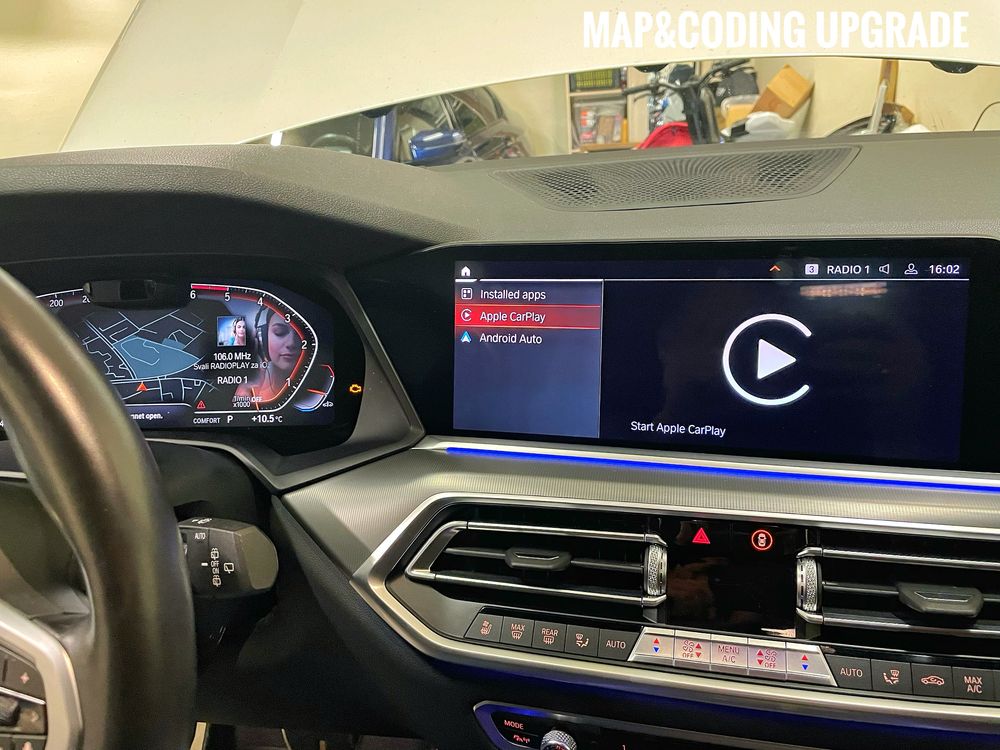 Активиране/Отключване на Apple CarPlay при BMW/БМВ