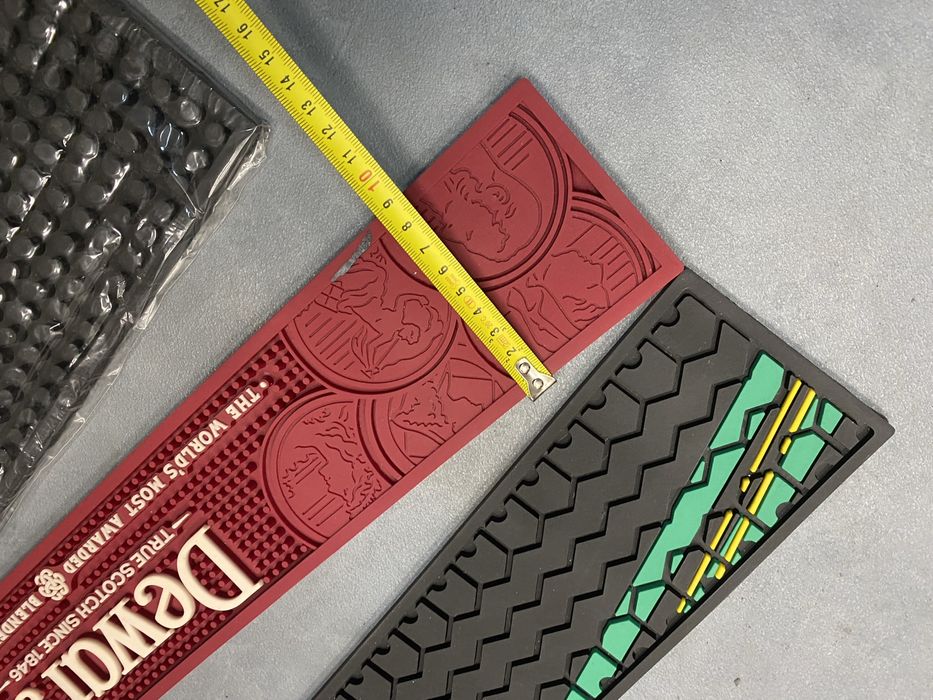 Стари рекламни подложки за чаши от гума бармат bar matt