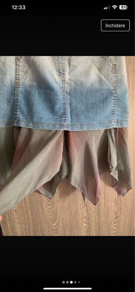 Fusta scurta vintage