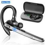 Casca bluetooth 5.1 New Bee M53 Multipoint, 13.6 grame, Neagra