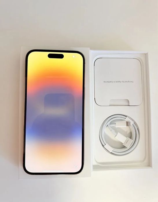 iPhone 14 Pro Max Gold 128GB 10/10 11 12 13 15 16 S21 S22 S23 S24 Plus
