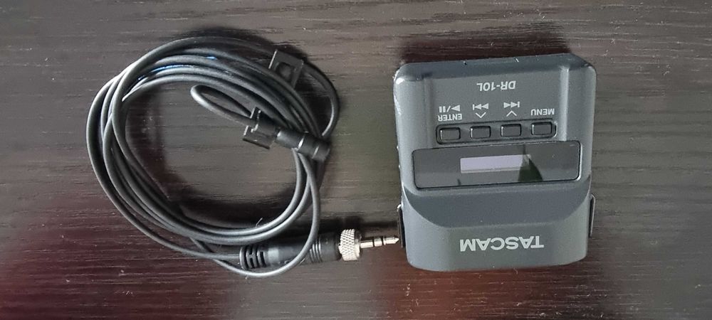 Lavaliera Sennheiser MKE2-EW Black + reportofon tascam dr-10L.