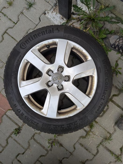 Jante R17 AUDI A6 C7 + cauciucuri M+S 225 55 17
