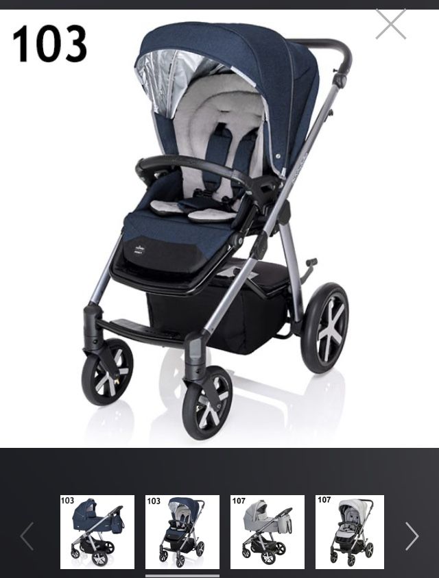 Бебешка количка Husky baby design