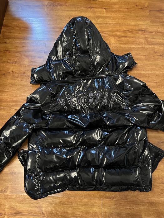 Geaca lucioasa Trapstar neagră