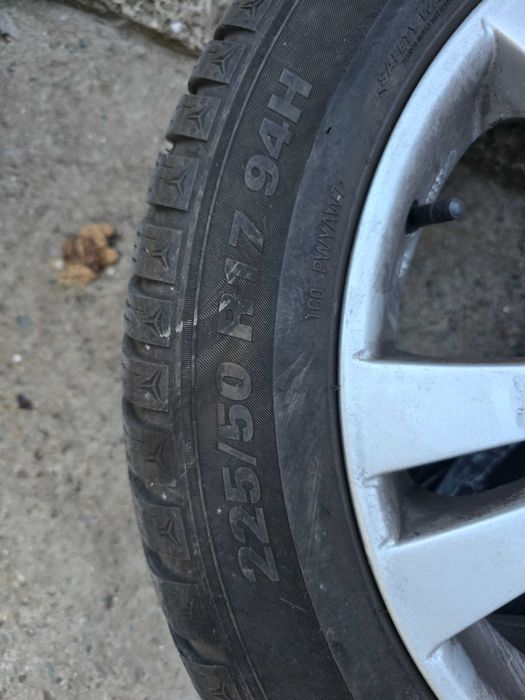 Jante cu cauciucuri de iarna opel insignia