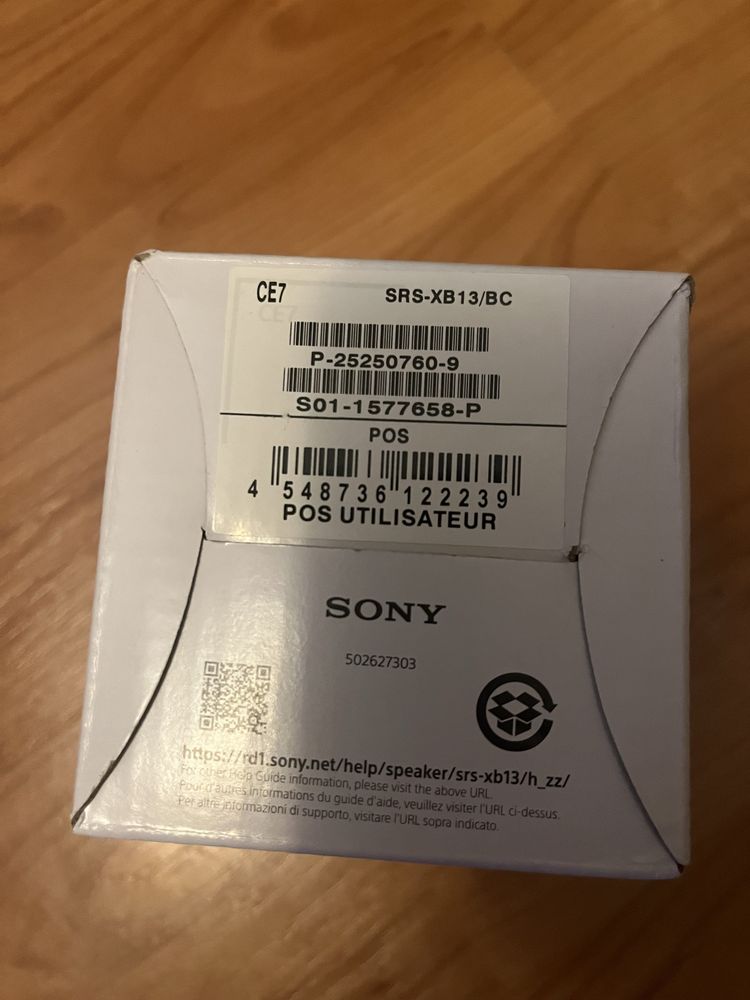 Boxa wireless Sony xb13 sigilata!