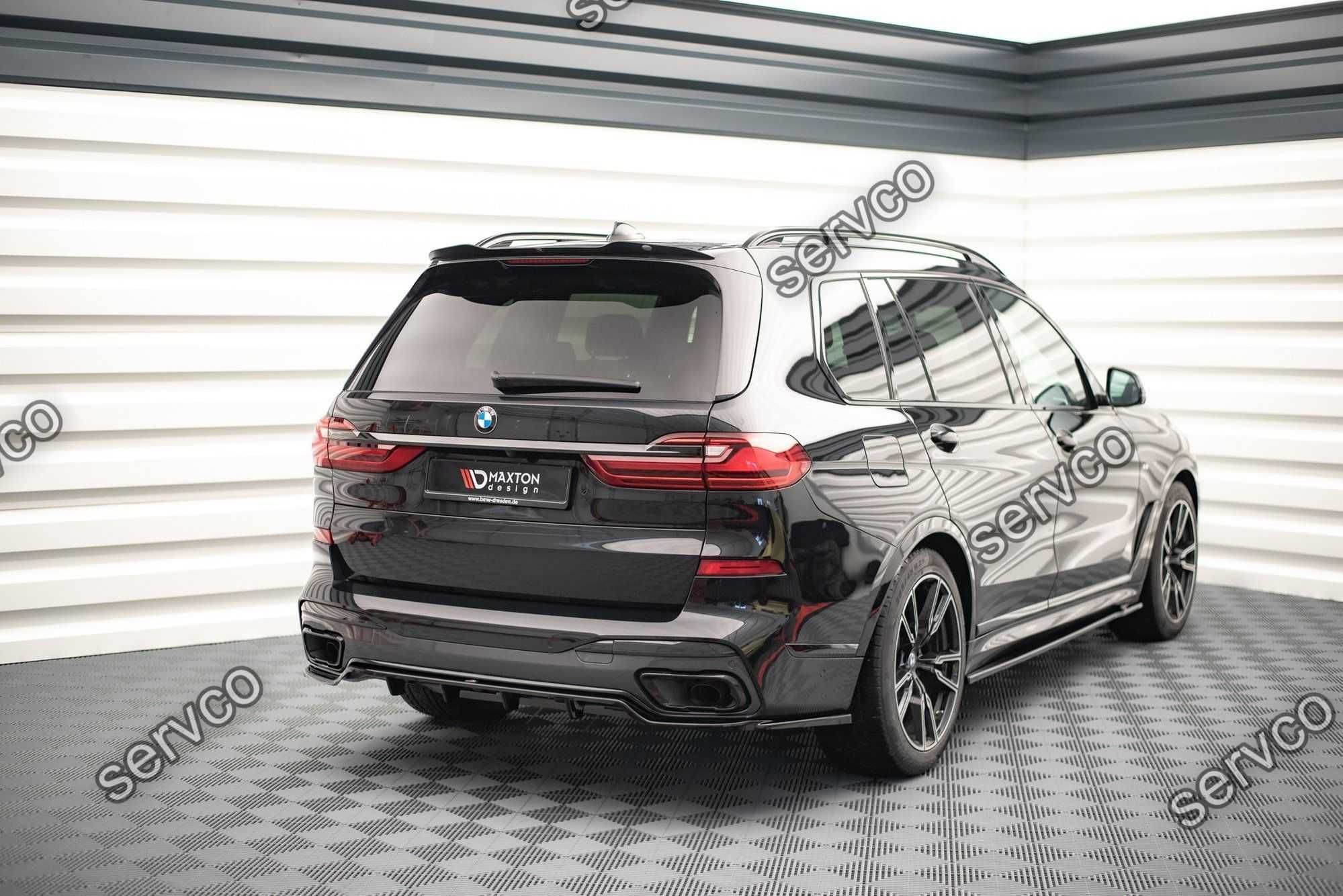 Prelungire splitter bara spate BMW X7 M G07 2018- v1 - Maxton Design