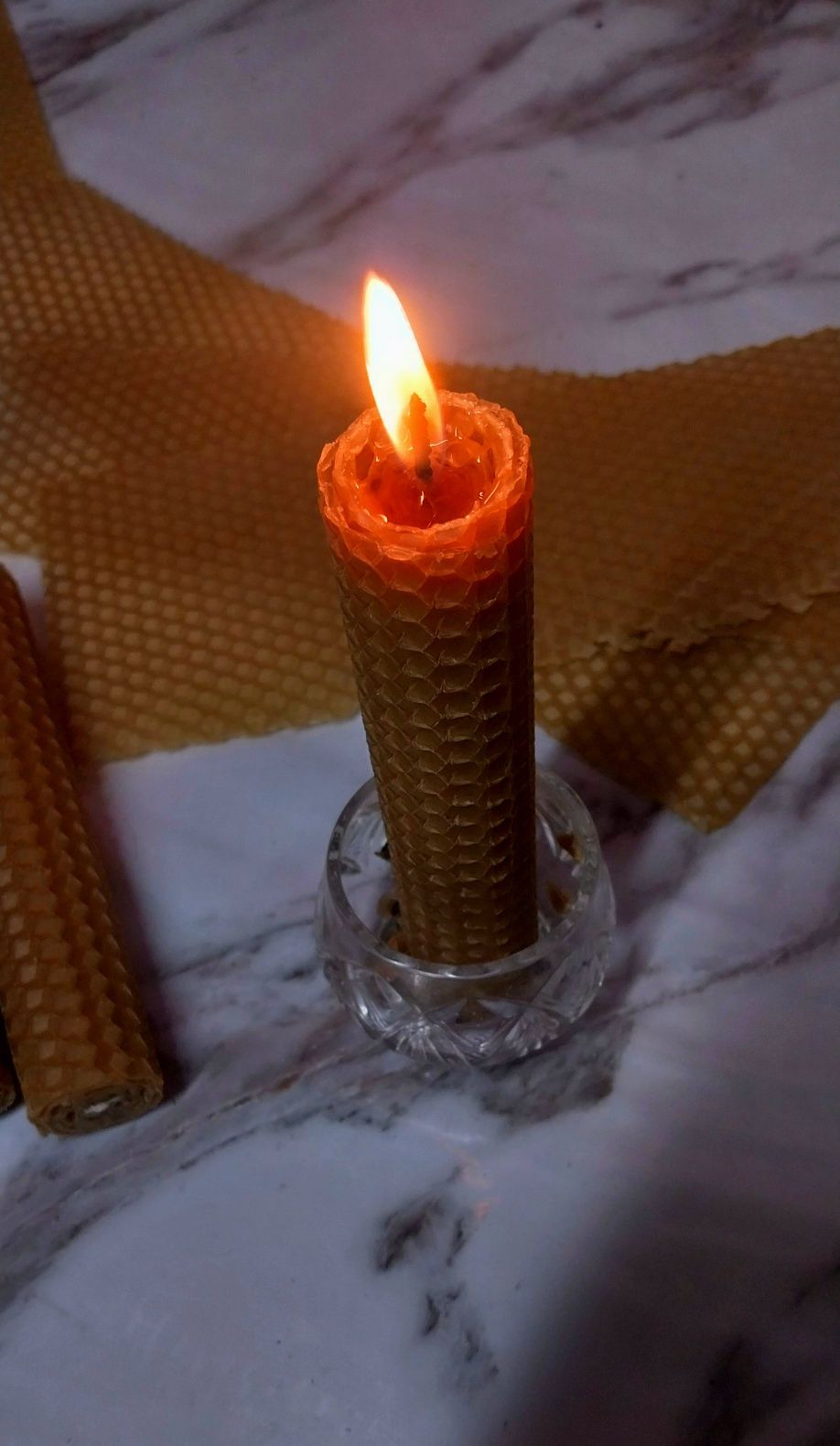 Свечи из натуральной вощины