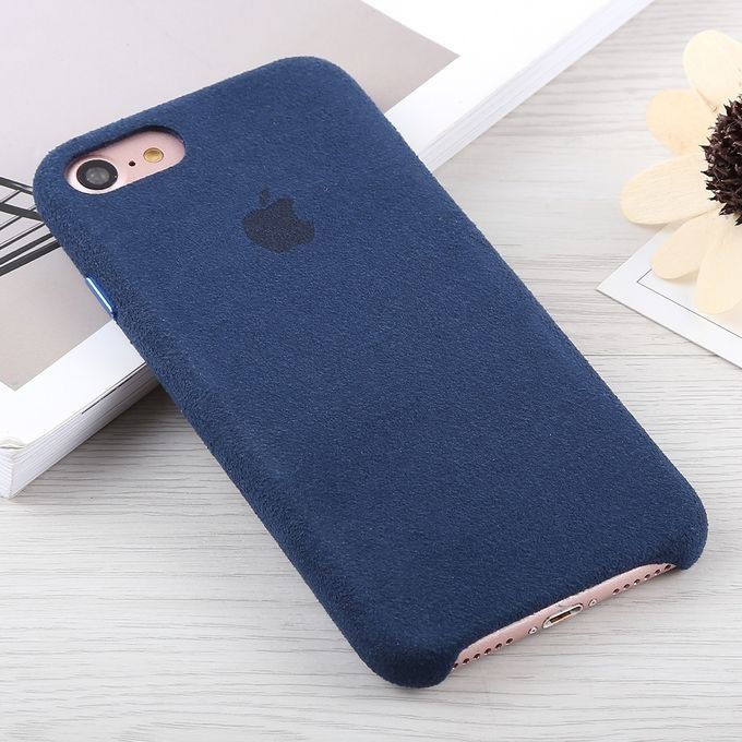 ЛУКС оригинален iPhone Алкантара калъф case X XS MAX 7 8 Plus 6 6s