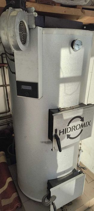 Centrala lemne tip candle Hidromix 35 kw cu automatizare