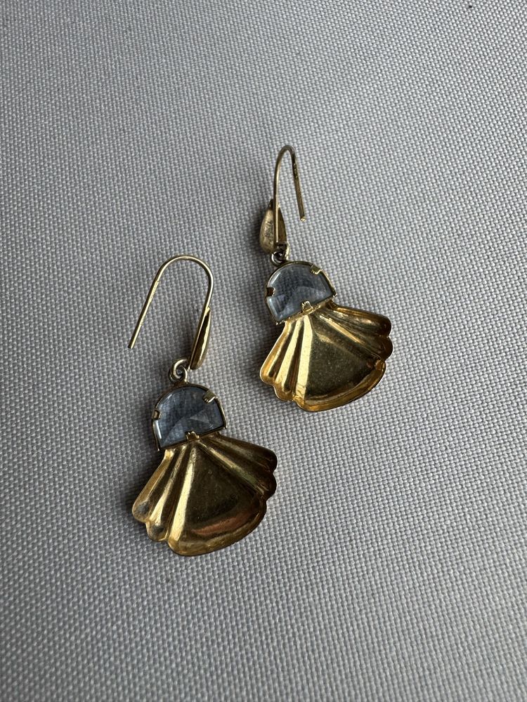 Cercei din argint si cubic zirconia
