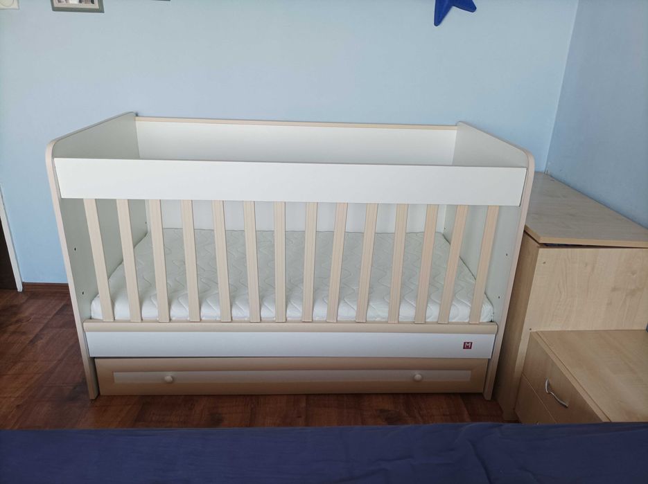 Бебешка кошара с матрак