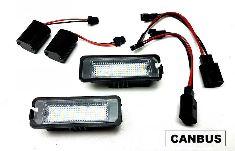 Комплект LED плафони за регистрационен номер VW Volkswagen Фолксваген