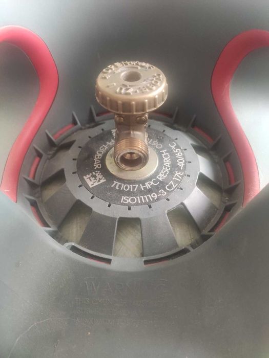 Butelie gaz GPL compozită 26L – moderna, foarte usoara