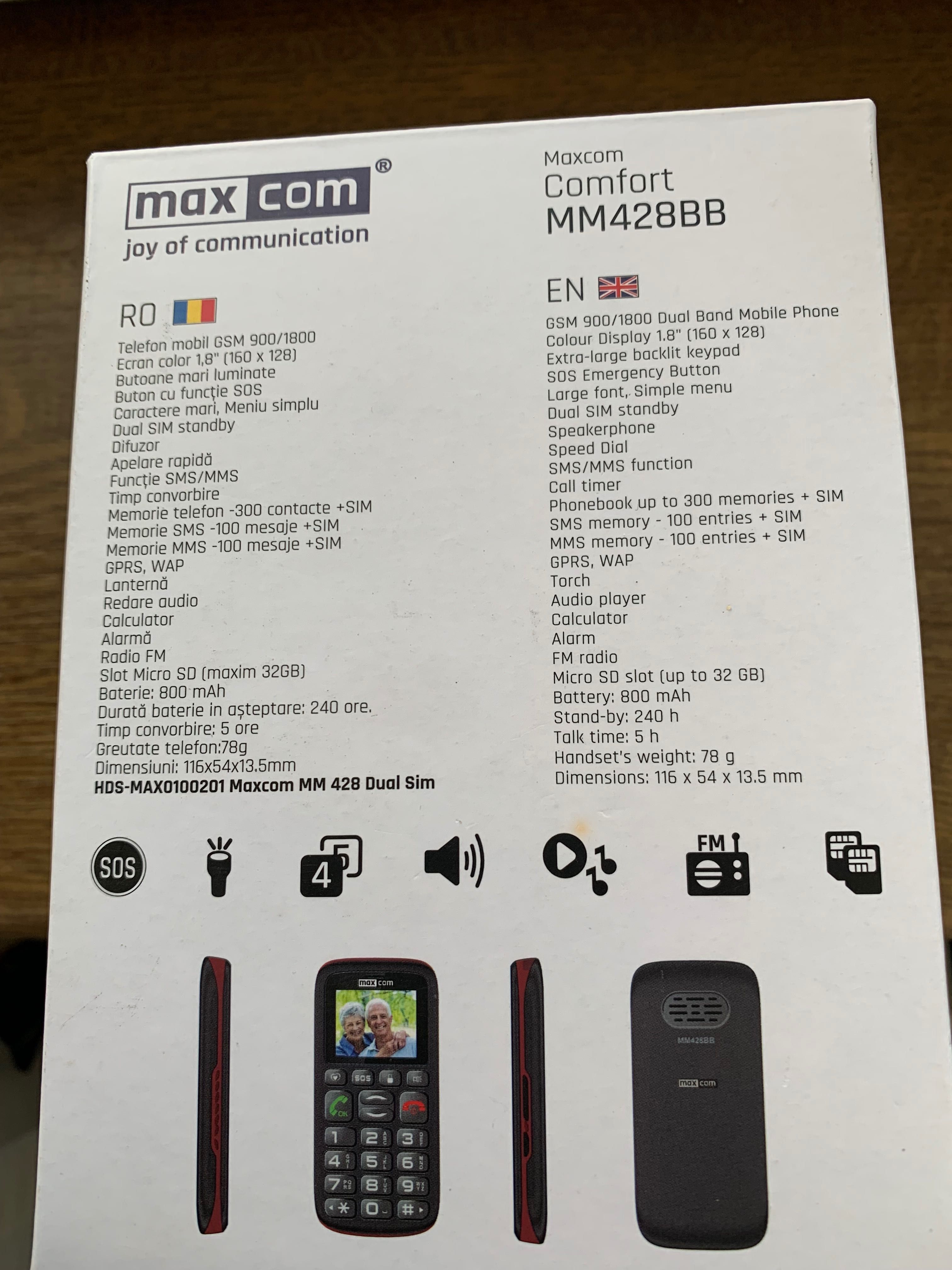 Maxcom Comfort nou