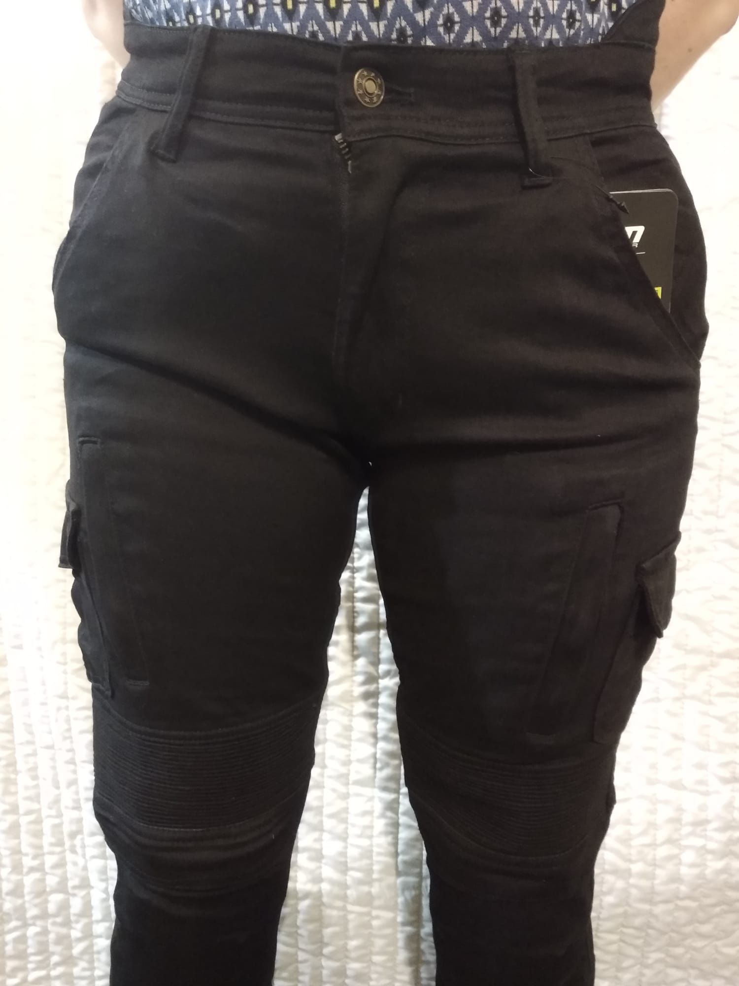 Pantaloni moto dama Scrambler Lady Blue/Black mărimea 32, 34 Noi!!