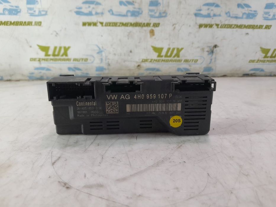 Modul control portbagaj 4H0959107P Audi A8 D4/4H [2010 - 2014] 4.2 td