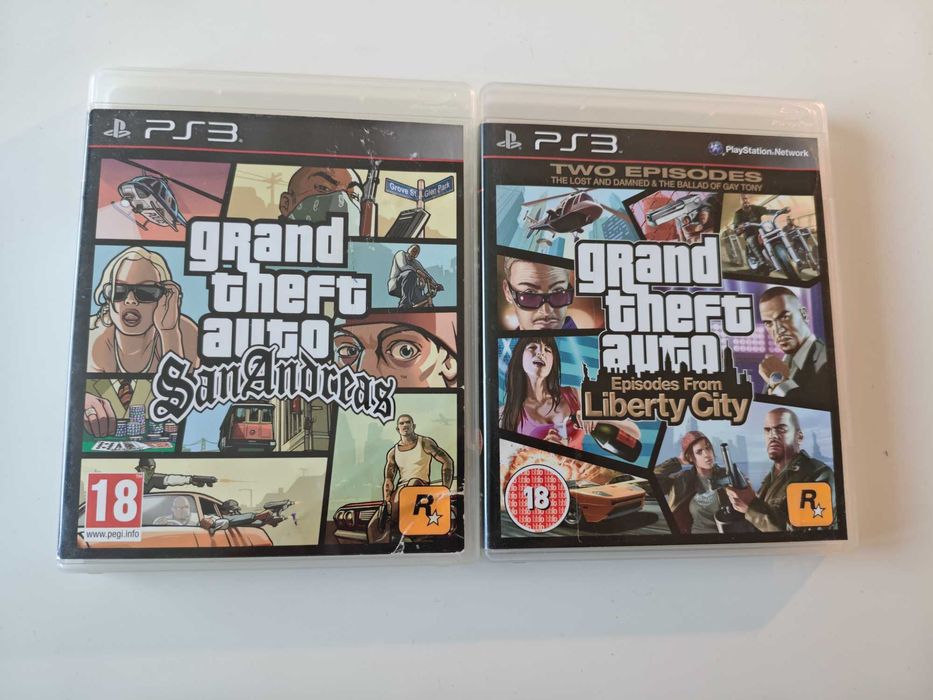 Grand Theft Auto San Andreas + GTA Episodes from Liberty City PS3