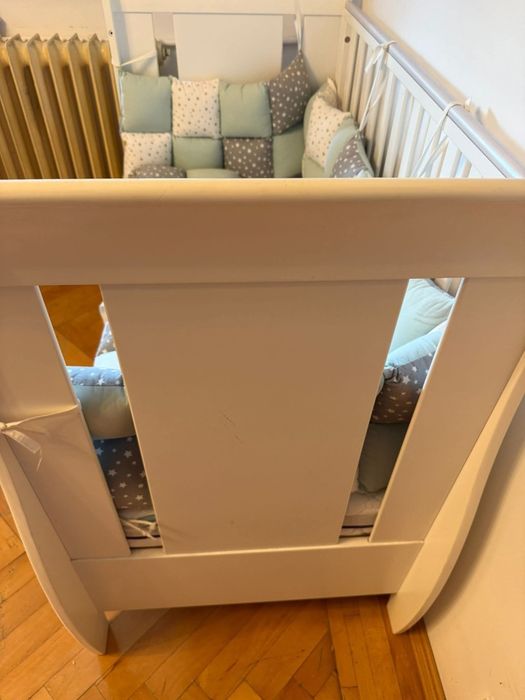 Patut lemn Tutti Bambini 3in1