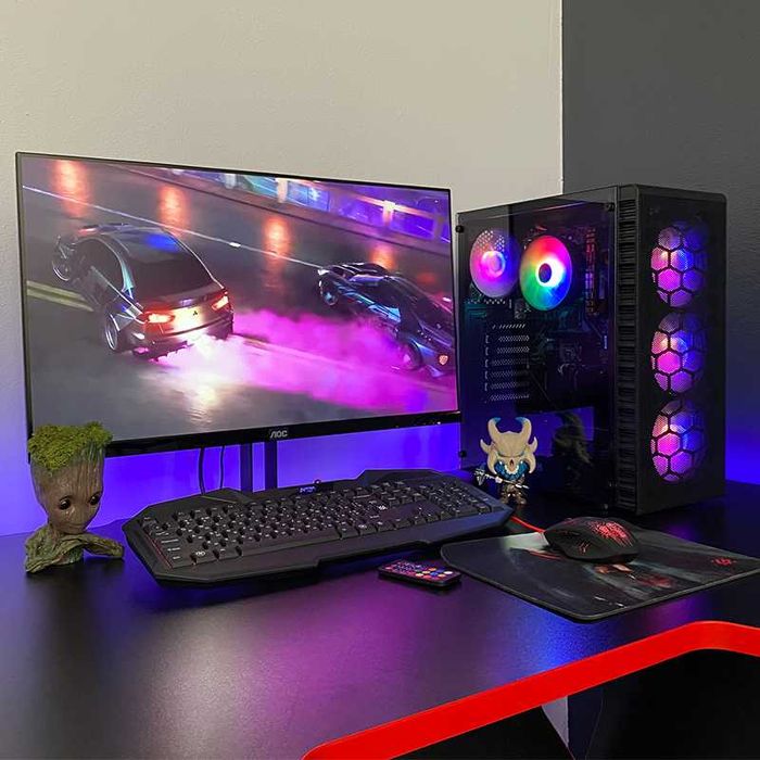 ПК Core i5-7400| 16 ГБ RAM| GTX 1050 Ti| SSD 256 \ 1 ТБ HDD игровой