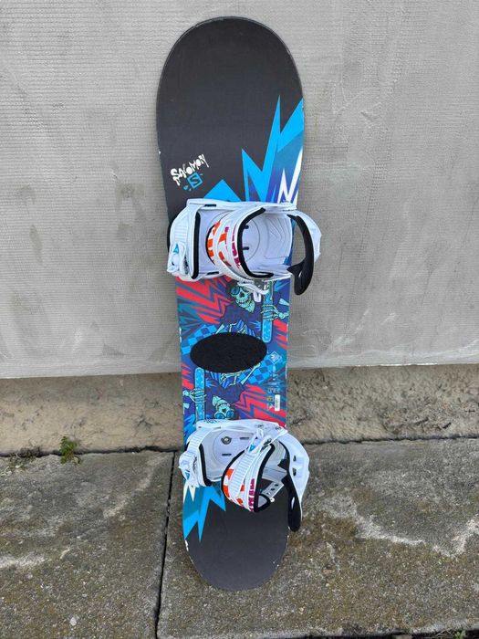 Placa snowboard copii Salomon 120cm + legaturi Firefly