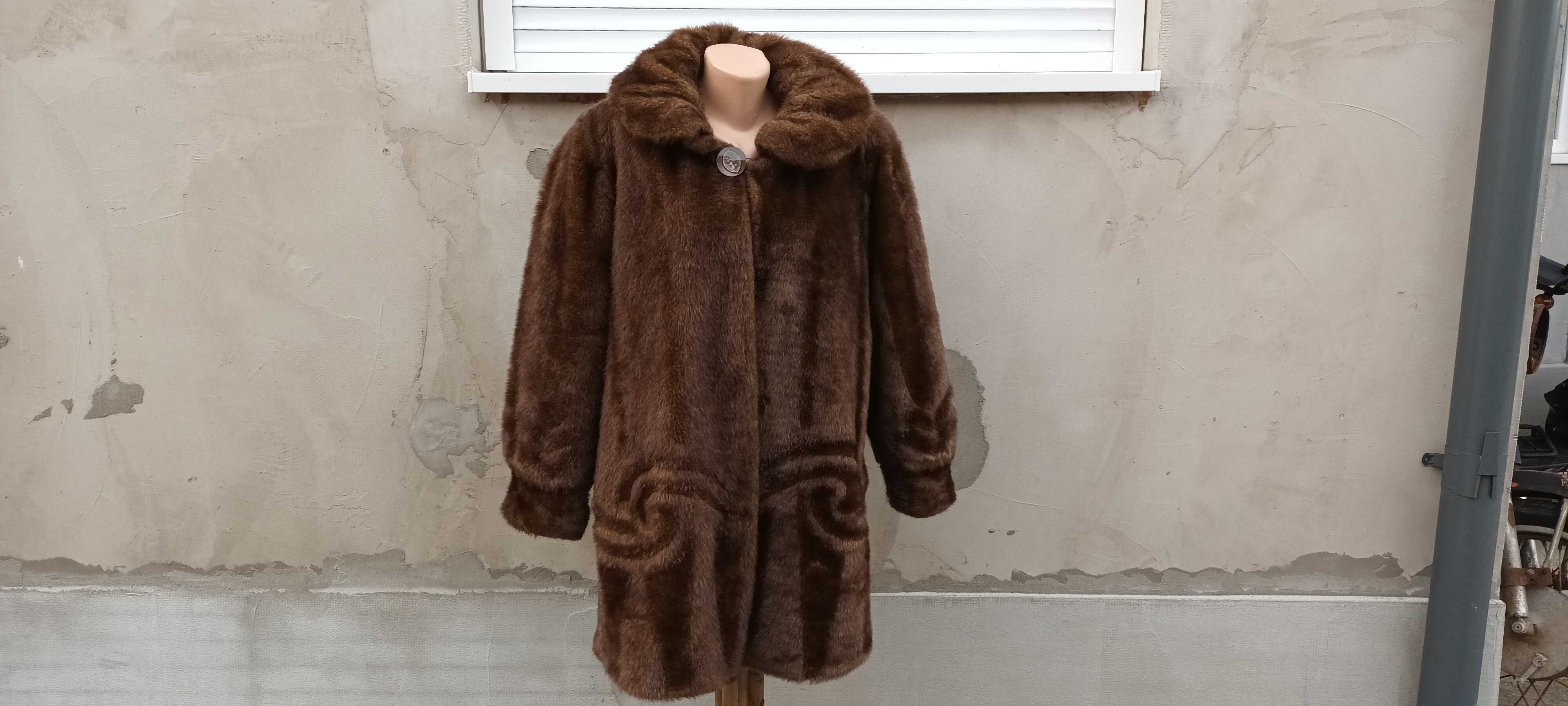 Haina de blana naturala dama, bust 124 cm | Concept Fur | mar. 44 - 46