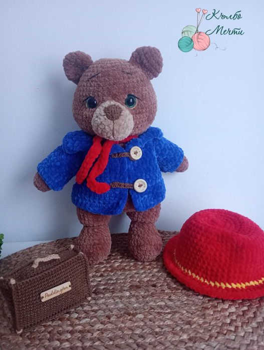 Ръчно изплетено Мече Падингтън