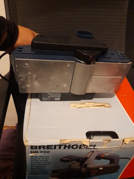 Rindea de mana Aeg HB 750 ,latime 102 mm,ca festool,mafell