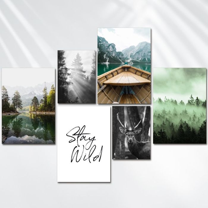 Set colaj 6 tablouri NOU - 4 x A3 si 2 x A4