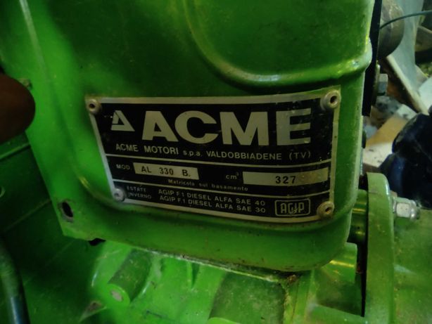Motor cositoare motocultor, Acme