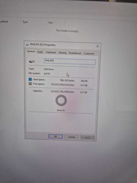Stick Memorie USB Philips 128GB USB 2.0 Argintiu NOU!