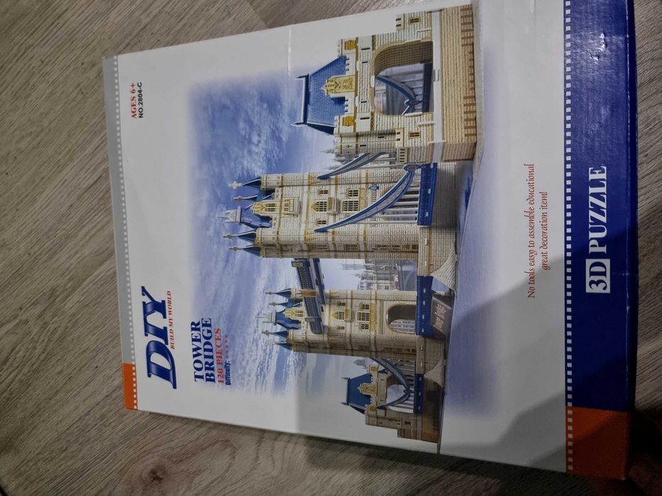 3D Пъзел на Tower Bridge