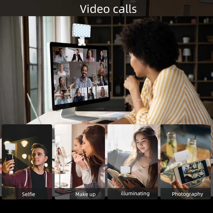 Преносима селфи лампа SHGUMITE с 80 LED диода