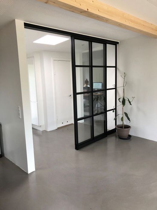 Лофт перегородки и двери из металлического профиля под заказ