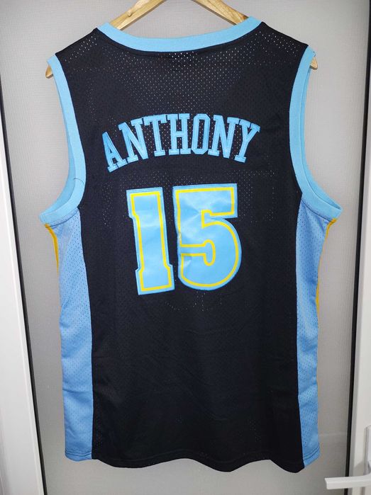 Maieu de basket NBA Mitchell & Ness cu Denver Nuggets, #15 Anthony (L)