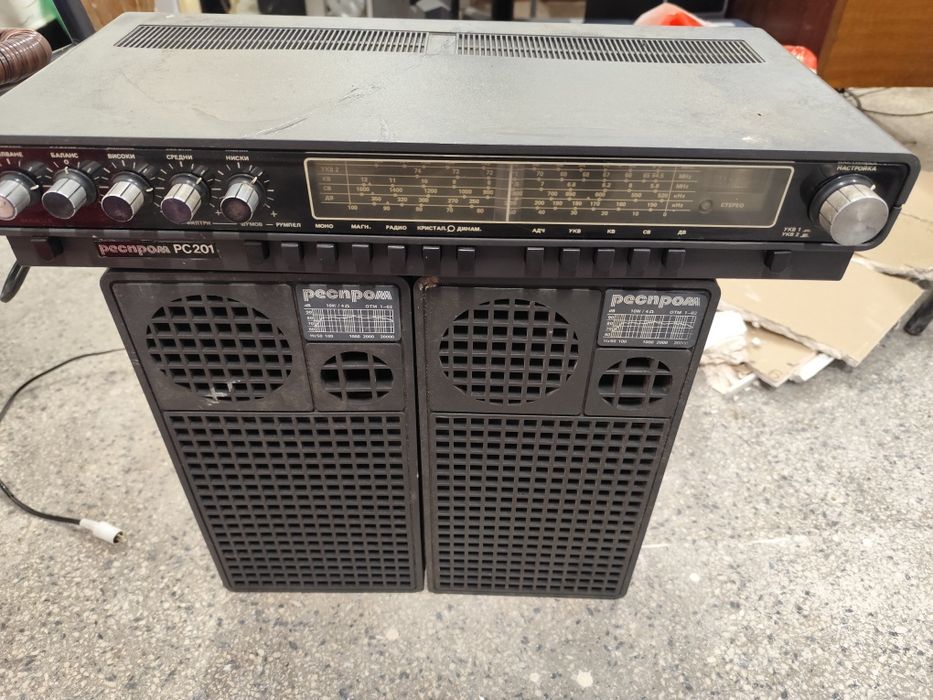 Респром усилвател + колони добро състояние