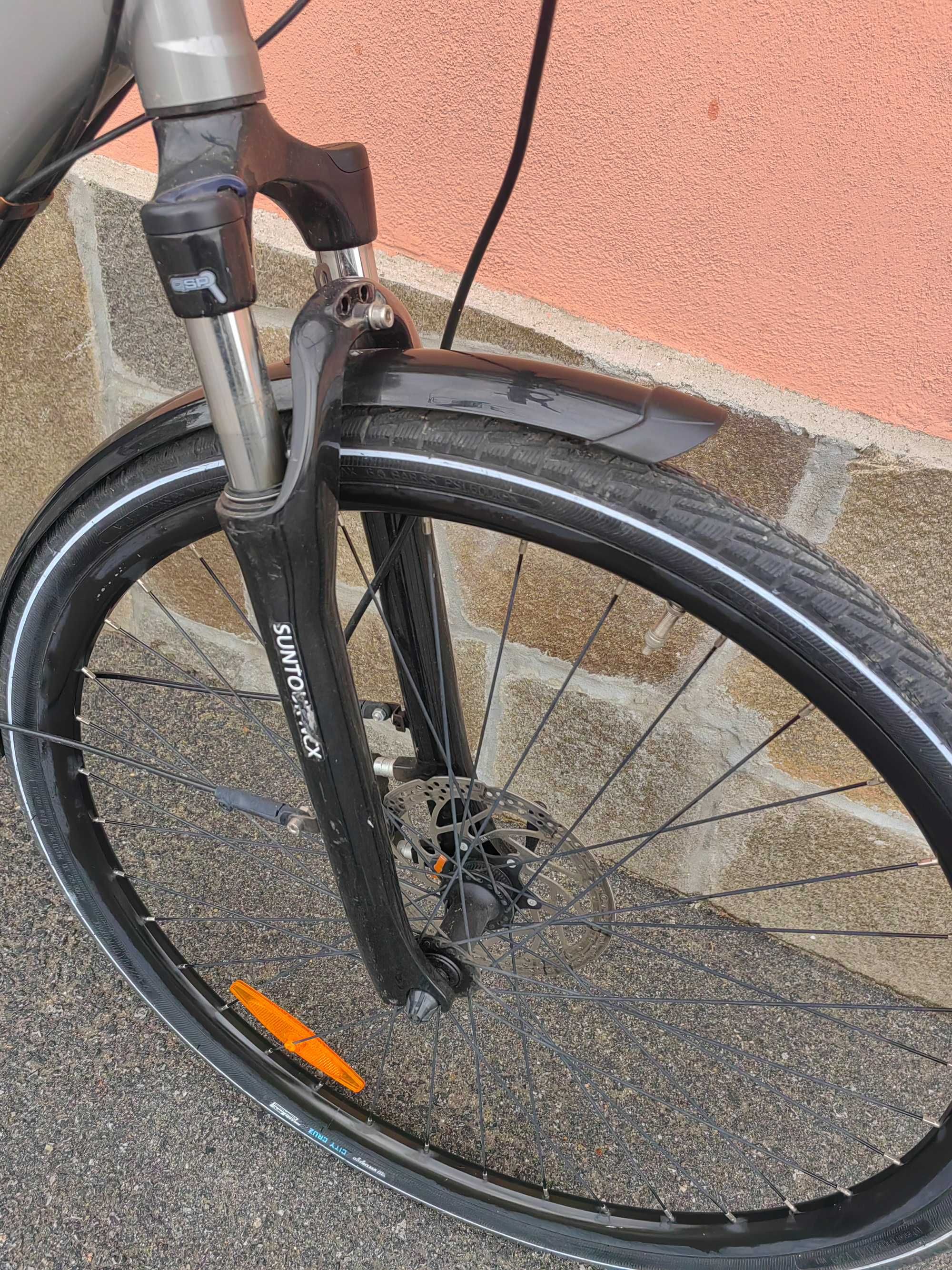 28" Bike manufaktur, L размер, хидравлични спирачки, трекинг велосипед