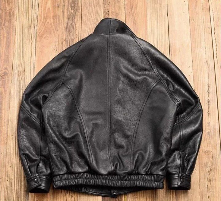 Кожаный бомбер opium Rick Owens type