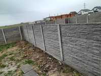 Gard din beton și zidarie