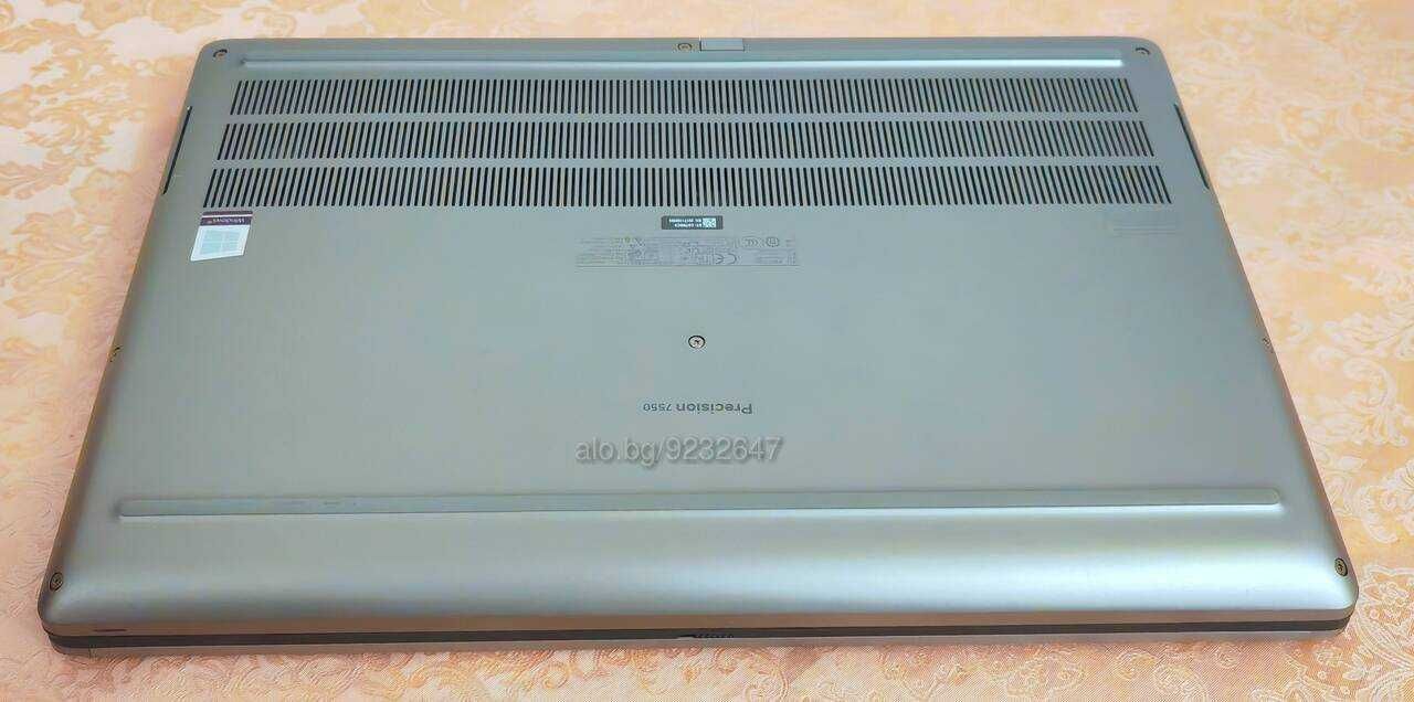 Precision 7550/Core i7-10850H/Quadro T2000/16GB RAM/512GB SSD/15.6 IPS