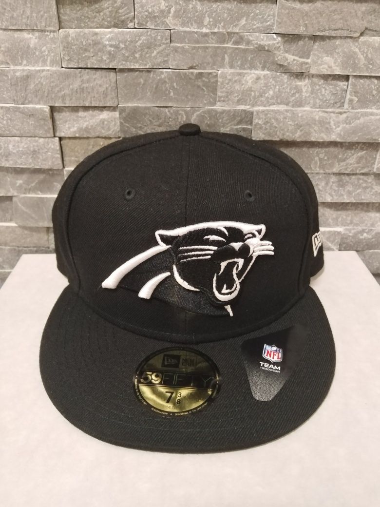 Sapca fitted 7 3/8 New Era NFL Carolina Panthers